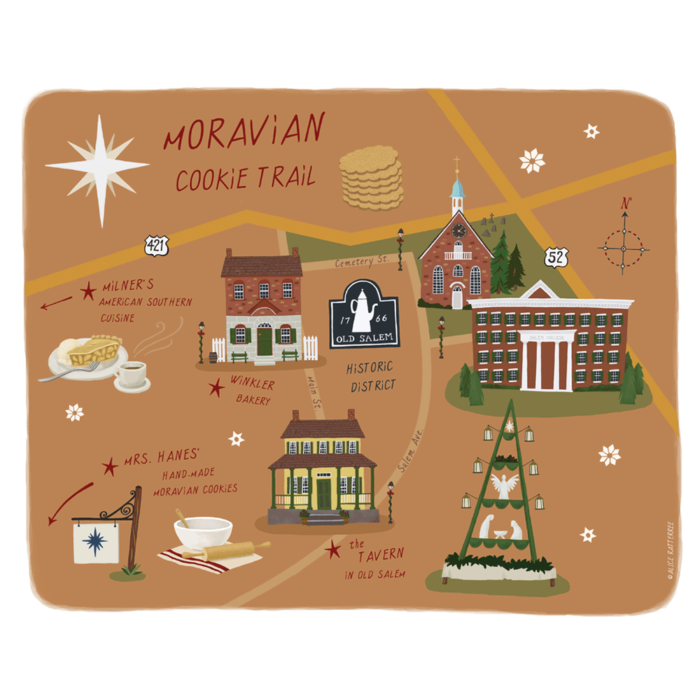 Moravian Cookie Trail